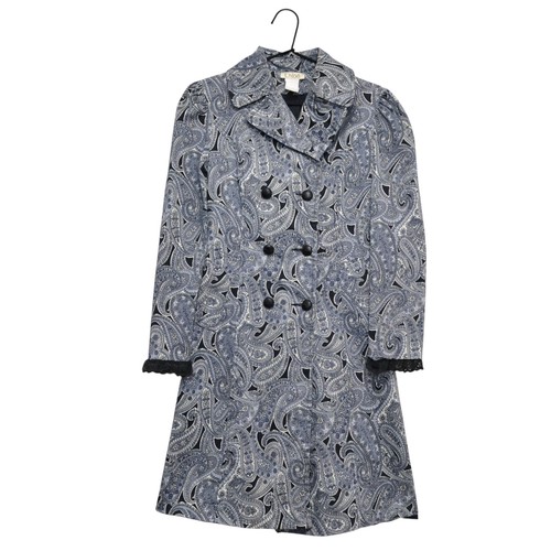 Chloé, Giacca Cappotto Donna Vintage 90’ Chloé Designer Paisley Taglia S Made in Italy