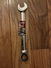 Husky 19mm Metric Ratcheting Combination Wrench Hand Tool