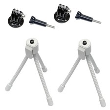 MaximalPower Mini Tripod Mount for GoPro Camera with Adapter and Screws