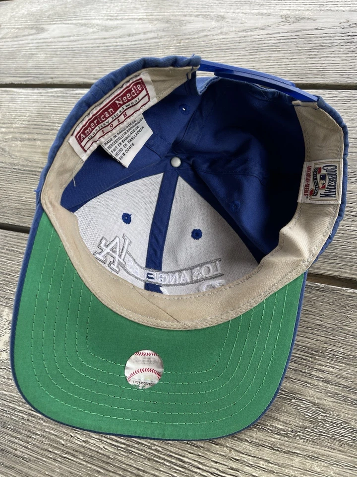 Los Angeles Dodgers Hat Snapback American Needle Cooperstown Vintage MLB Cap - Image 2 of 4