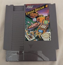 Vegas Dream Cartridge, NES, 1985 (No Box, Damaged Case)