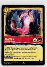 Aladdin - Barreling Through 123/204 Rare Whispers in the Well Lorcana Near Mint