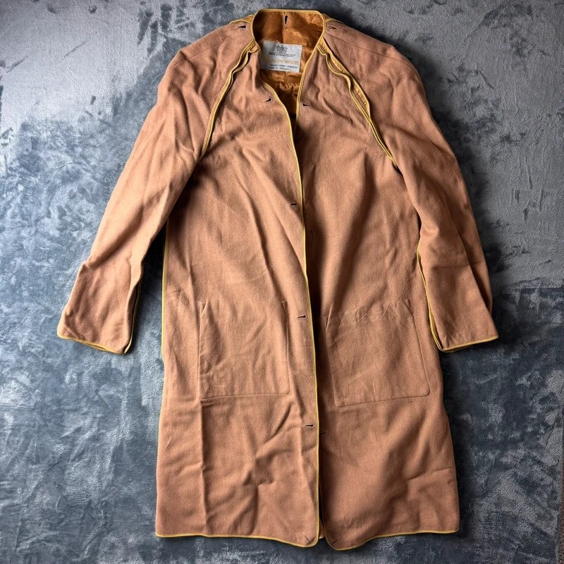Aquascutum, Vintage Aquascutum Wool Cashmere Detachable Coat Liner Made in England