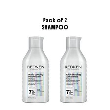 PACK OF 2 Redken Acidic Bonding Concentrate Shampoo, 300ml Damage Repair