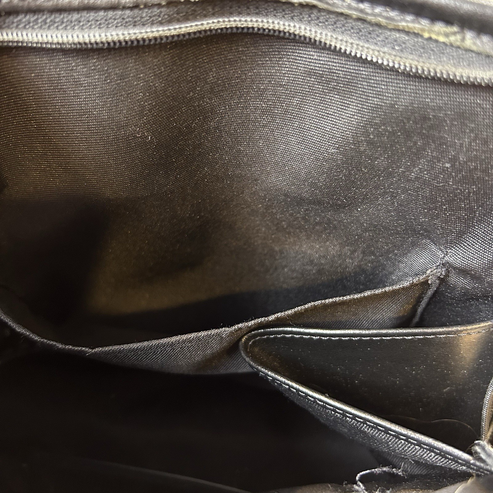 Vintage Longchamp Black Roseau Bucket Shoulder Bag Adjustable Strap Toggle image 10
