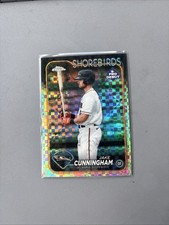 2024 Topps Pro Debut - Chrome Jake Cunningham #PDC-14 X-Fractor (RC)