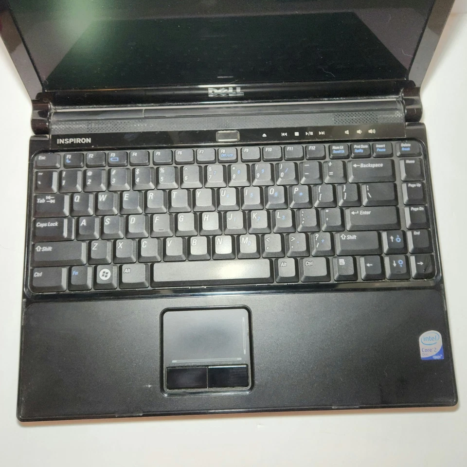 Laptop Dell Inspiron 1318 para piezas/reparación pantalla LCD rota/bisagras SIN HDD JR Foto 3 de 4