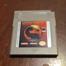Mortal Kombat Nintendo Game Boy NTSC-U/C Genuine, Tested Cartridge. Good Cond.