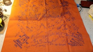 1987 DENVER BRONCOS AFC CHAMPIONS hankerchief...