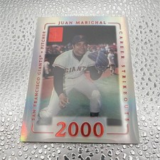Topps 2002 Tribute Juan Marichal #45 Lasting Impressions 04/75 Serial Giants