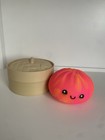 Tie dye pink and orange dumplings squishy sensory toy  — photo 2
