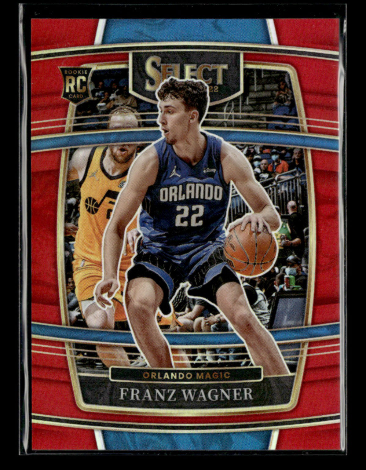 Franz Wagner 2021-22 Panini Select Basketball Concourse RC Red 002/199 [jm81