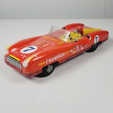 S E Suzuki  Edwards Japan Tin Litho Friction Race Car