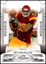 2009 Playoff Prestige #194 Rey Maualuga - Rookie RC FREE SHIPPING!