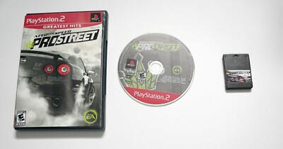 Need for Speed ProStreet Unlocked 100% Completed 8MB Memory Card