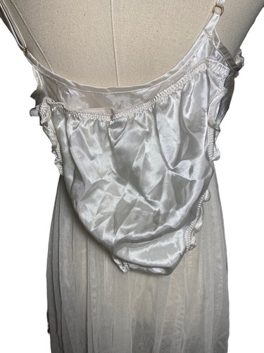 Lencería camisón Flora Nikrooz Negligee marfil - Imagen 3 de 9