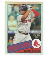 2020 Topps Chrome 1985 Retro RAFAEL DEVERS Refractor 85T-8 Red Sox SF GIANTS