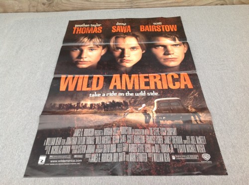 1997 Wild America Original Movie House Full Sheet Poster