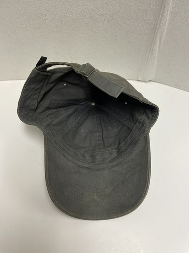 VINTAGE NIKE StrapBack Hat Cap SWOOSH LOGO KHAKI CANVAS BASEBALL OSFA - Picture 5 of 5