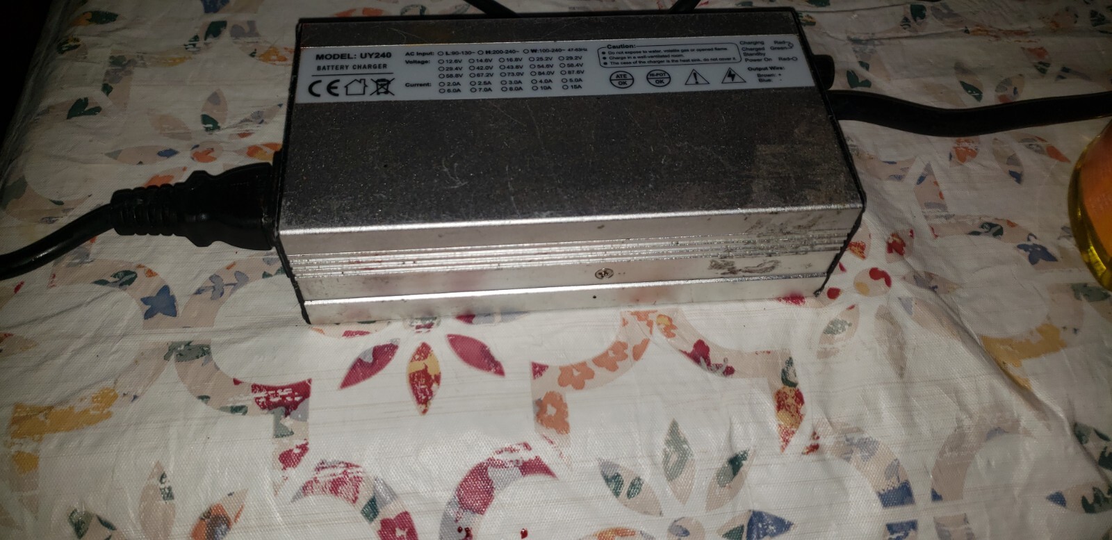 Lifepo4 Lithium Battery Charger 15 amp 120v Charger lifepo4 UY240