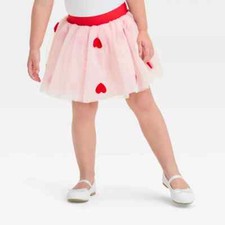 Cat  Jack Girls' Heart Tutu Skirt Size 18 Months