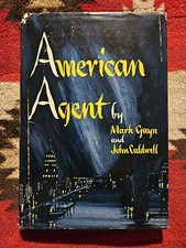 American Agent by John Caldwell and Mark Gayn 1947 First Edition WWII China