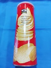 Vintage Pringles Can with Lid Pringles Newfangled Potato Chips 1970's