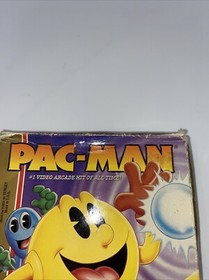 Pac-Man NES Nintendo Complete CIB! Rare Black And White Manual Tested