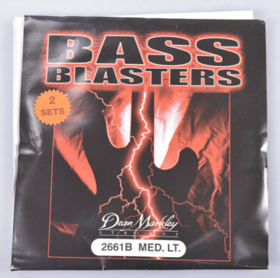 Dean Markley Strings Bass-Saiten 4-string MLT 045-105 Bass Gitarre 2661B 2 Sets