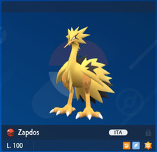 ZAPDOS di GALAR ✨SHINY✨ o NORMALE 6IV - Pokémon Scarlatto e Violetto
