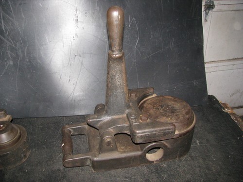 CANCO HOLE in CAP CAN LID HAND PRESS ANVIL SEAMER SET Industrial Canning ANTIQUE