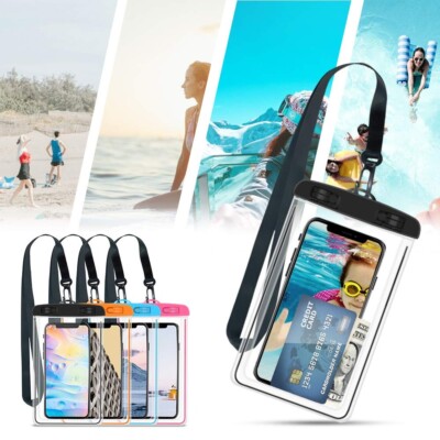 Summer Luminous Waterproof Pouch Swimming Gadget Beach Dry Bag Phone Case Cover 