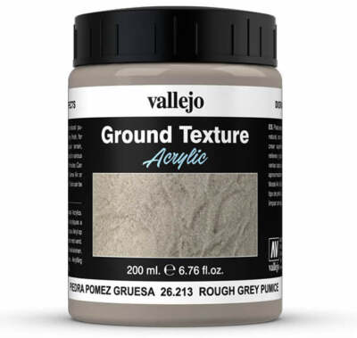 Vallejo 26.213 Rough Grey Pumice Stone Texture Diorama Effect 200ml Bottle