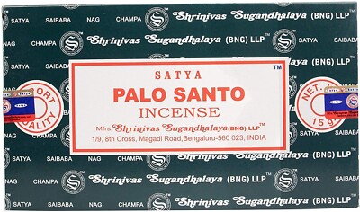 Satya Räucherstäbchen Palo Santo Incense 6x15g (B)
