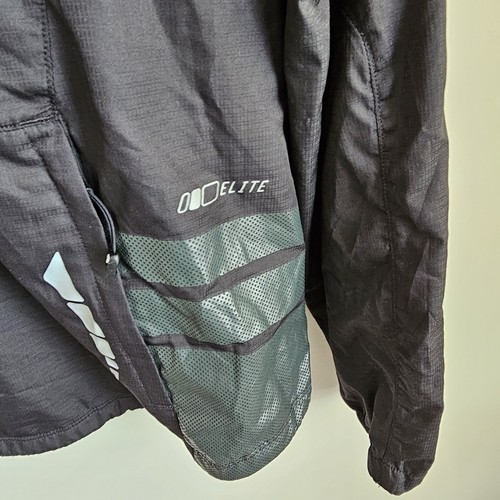 PEARL IZUMI Elite Barrier Packable Windbreaker Rain Shell Jacket Mens XL Blue - Picture 8 of 11