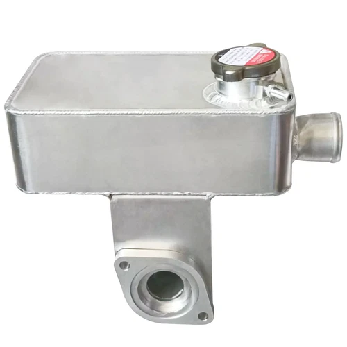 Tanque de expansión de refrigerante de aluminio para motor Ford FE / Galaxie 500 390 1962-64 - Imagen 6 de 6