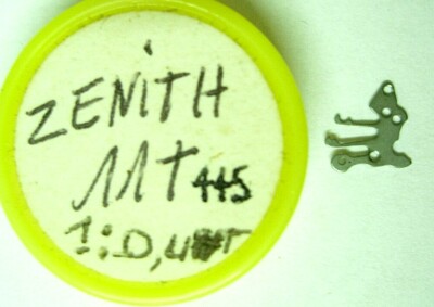 Ressort Frein De Tirette Zenith Cal. 11T - Pièce D'occasion Pour Réparation De Montre Vintage