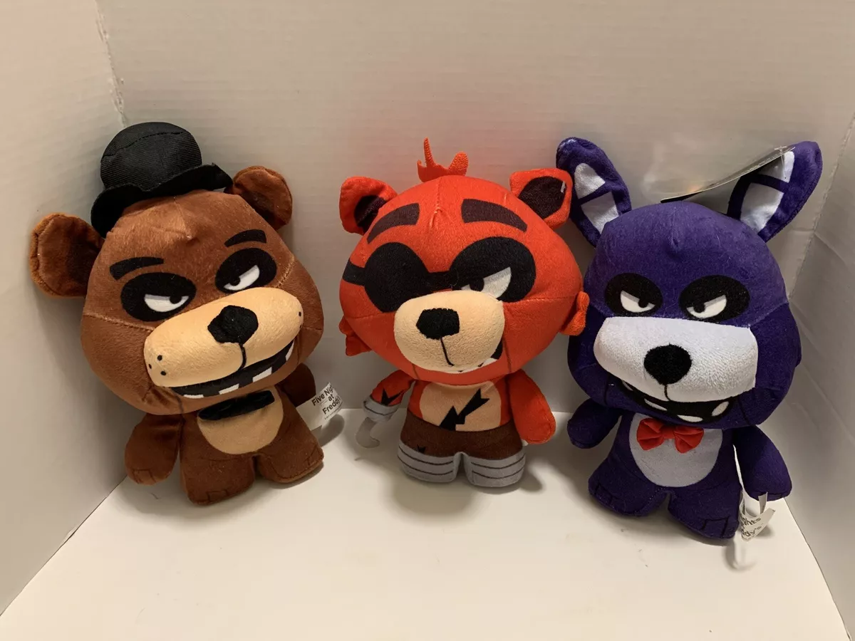 Five Night at Freddy's 10 Bear's Pizza Plush Brown Red Purple Freddy