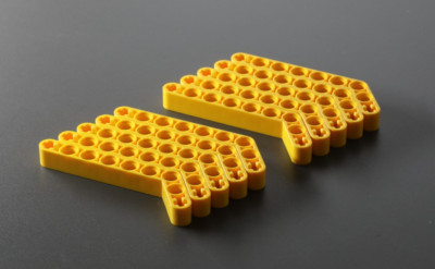 LEGO Technic: 10x Liftarm Modified Bent 7 x 3, gelb (aus Modell 42114)
