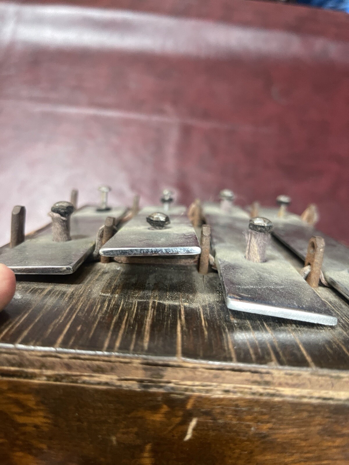 Antique 1919 Deagan Xylophone Mallet 300 4 Chime Bell Dinner Railroad Dining Car