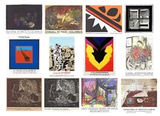 Bundle- 12 Assorted Various Artists Pace Columbus Original Posters