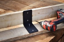 Ultra-Strong Multi-Purpose Corner Brackets Heavy Duty Wood Timber Fix Join Steel