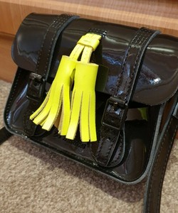 7 inch leather satchel