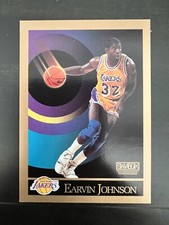 1990-91 SkyBox Magic Johnson #138 NBA- Los Angeles Lakers **Beautiful Centering