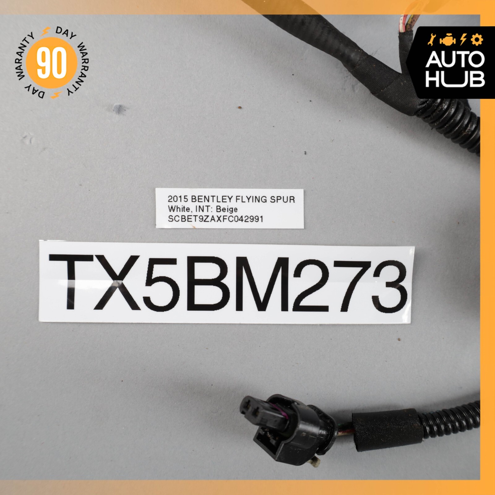 15-18 Bentley Flying Spur GT 4.0L V8 Engine Ignition Wire Cable Harness OEM 44k