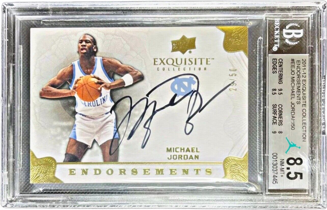 Exquisite Basketball Boxes - Michael Jordan Cards