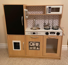 Juguete de Cocina para Ni os Pretend Kitchen Play Set Playset Kid Modern Natural