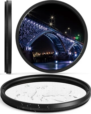 8 Points Star Filter 52 MM, Multi-coated Variable Twinkle/Starburst/Sparkling - Image 1 of 4