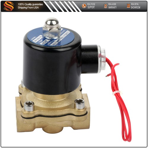 Air Suspension Valve 3/8"NPT Port Brass Electric Solenoid 250PSI For Train Horn