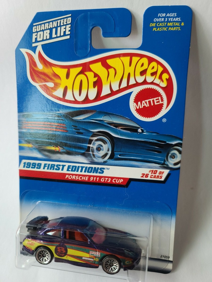 Hot Wheels Porsche 911 GT3 CUP 1999 1st Edition | eBay